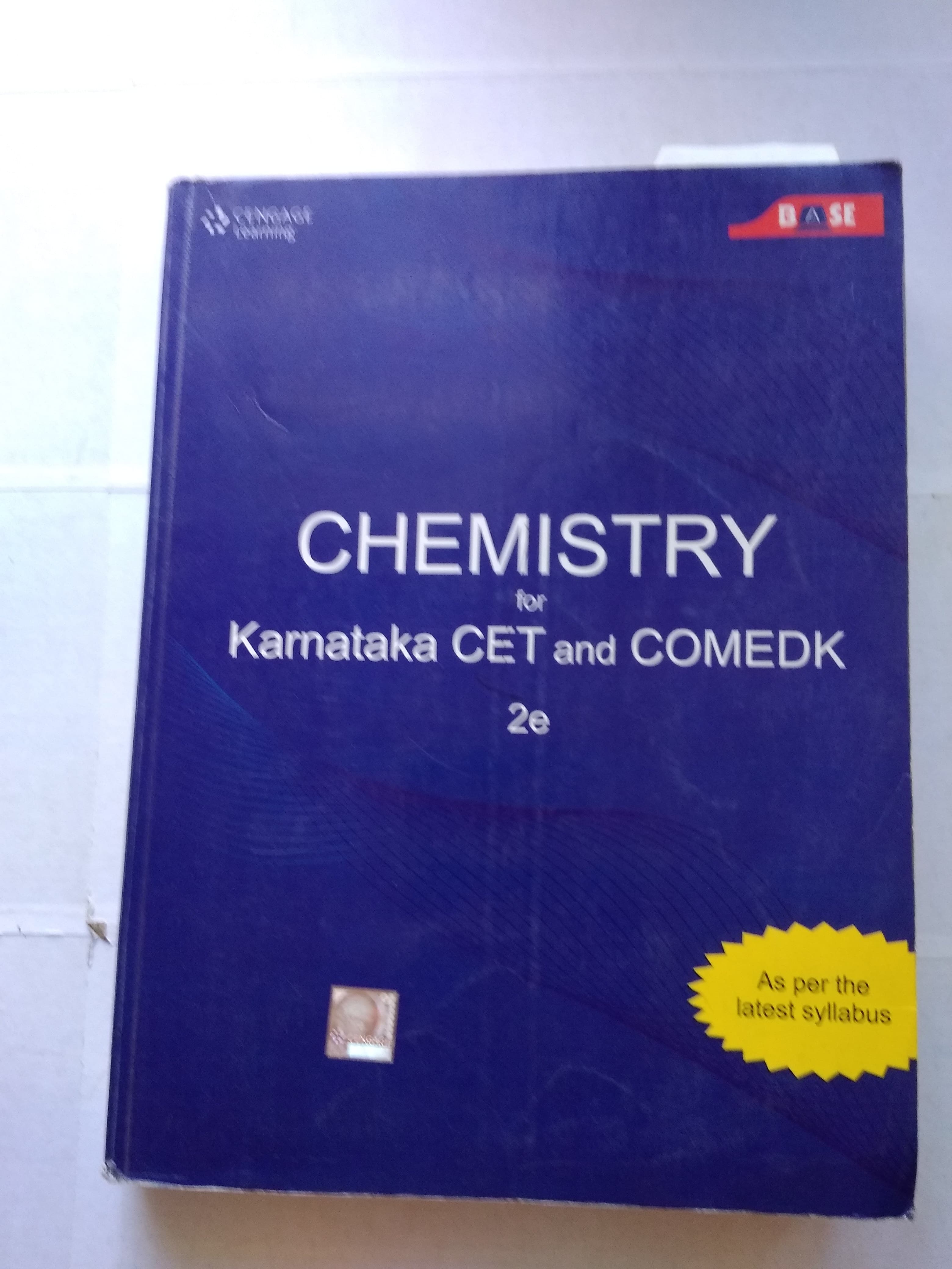 CHEMISTRY for karnataka CET and COMEDK 2e