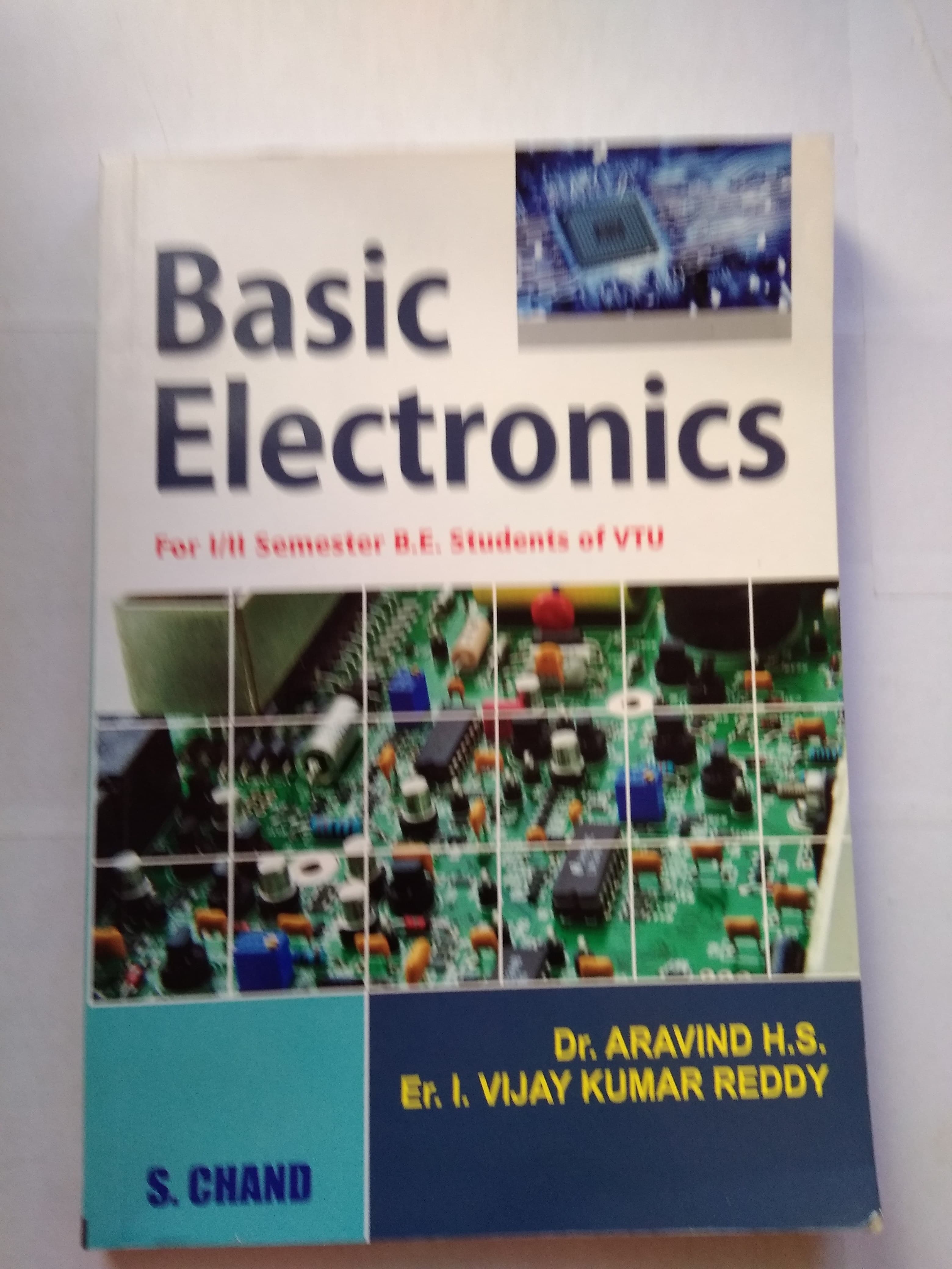 Basic Electronics For 1,2 semester B.E. students of VTU