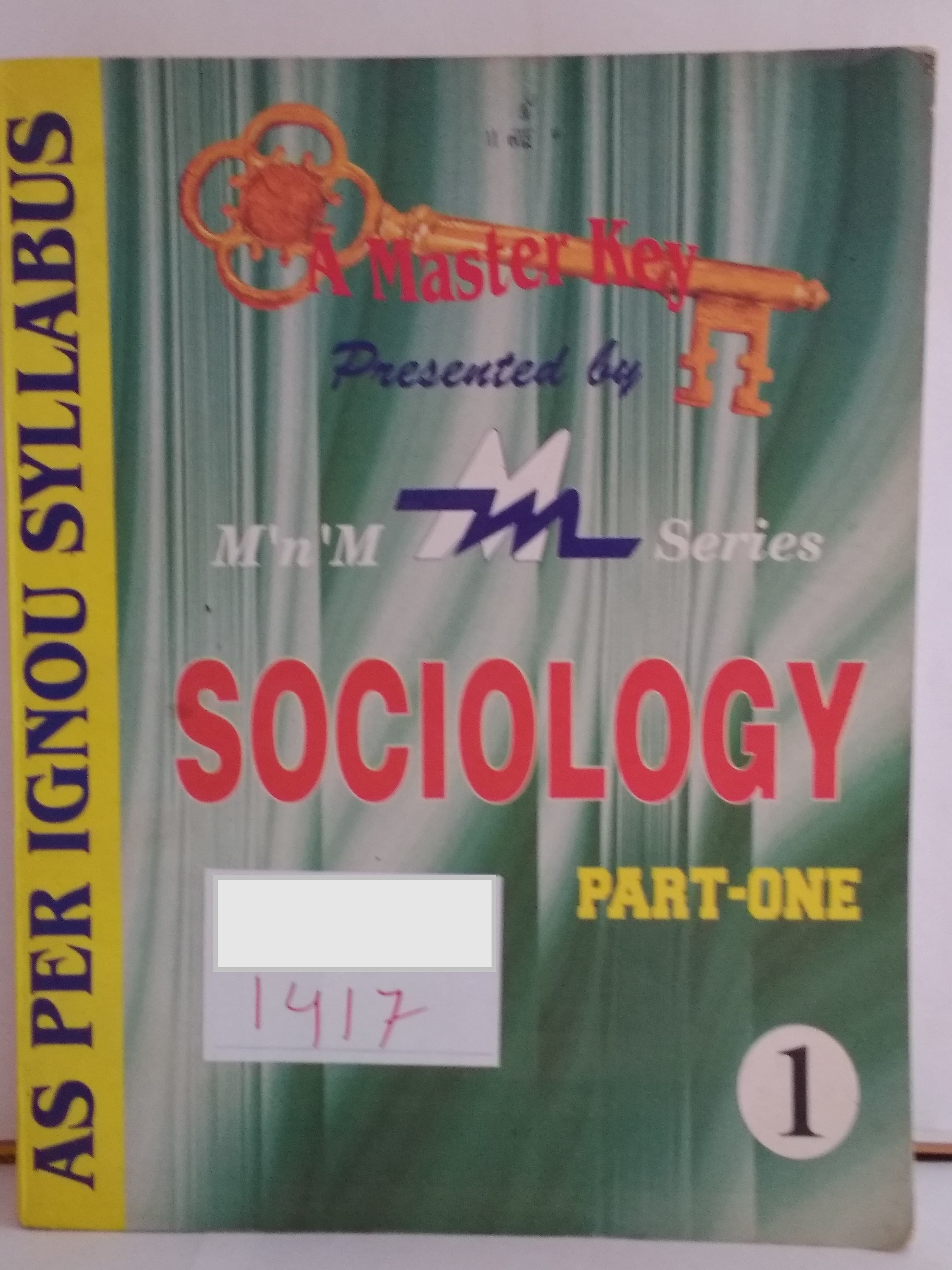 Master key M n M Series - Sociology Part One