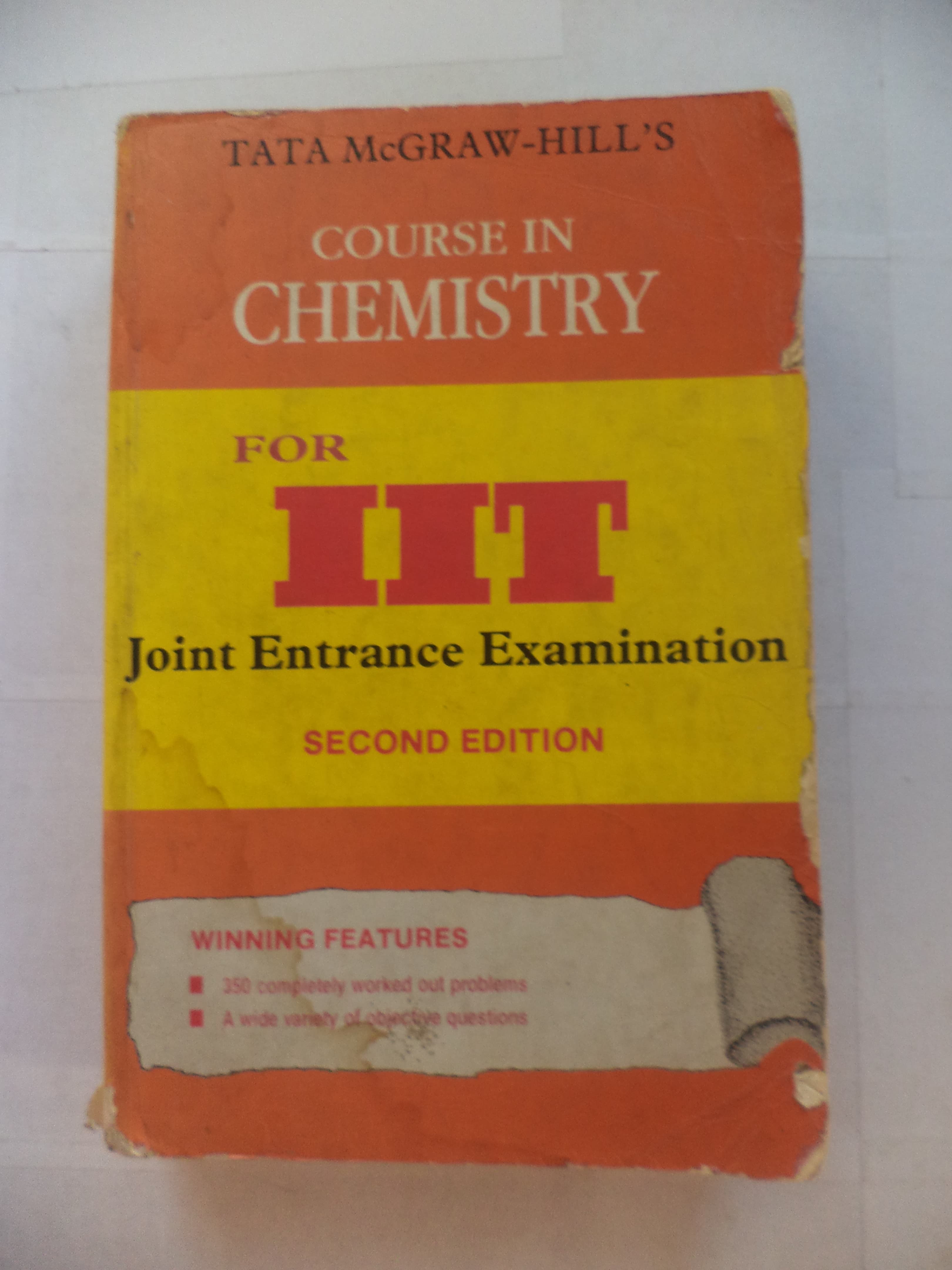 course in CHEMISTRY for IIT joint entrance examination