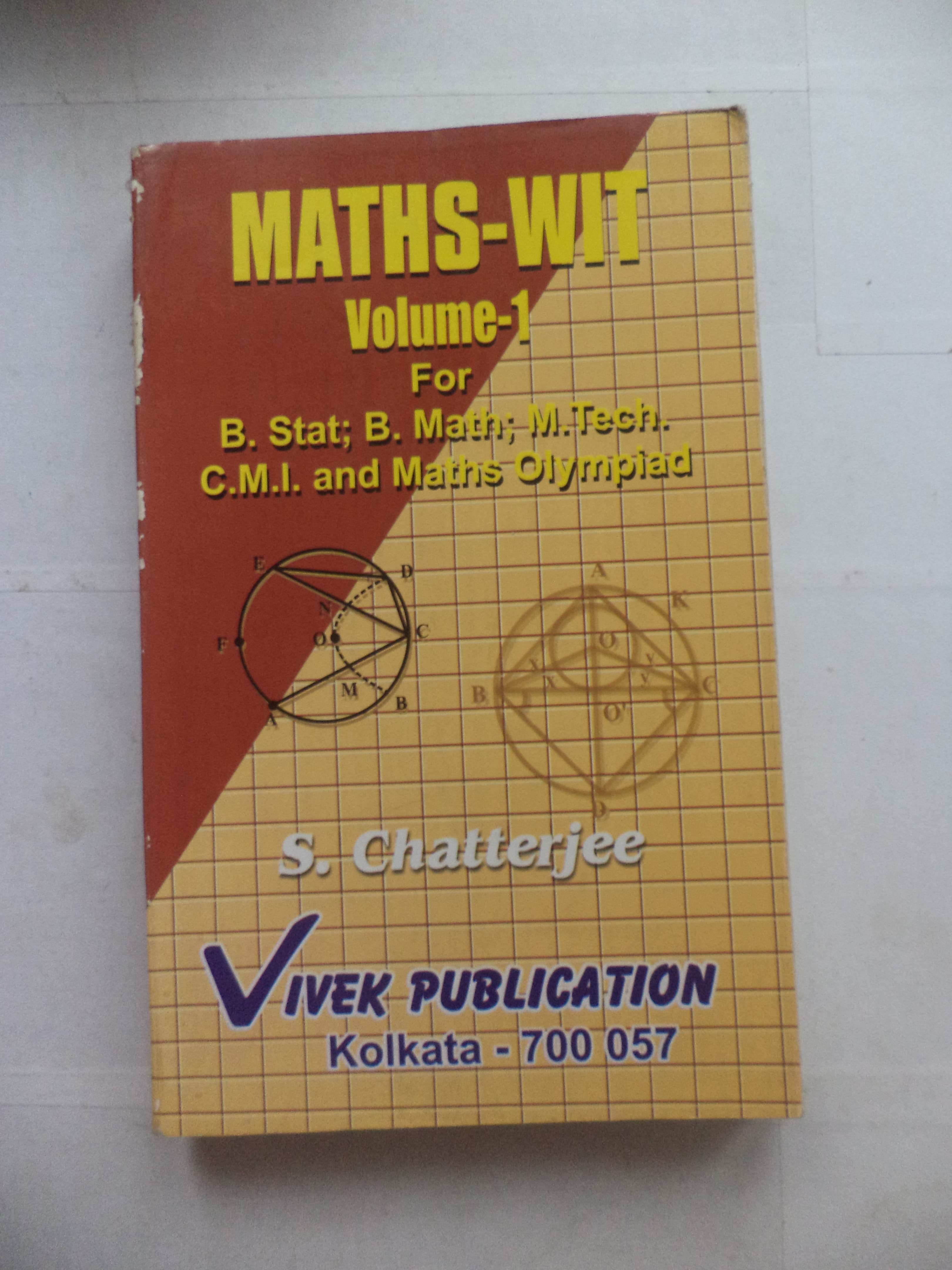 MATHS-WIT volume-1 for b.stat