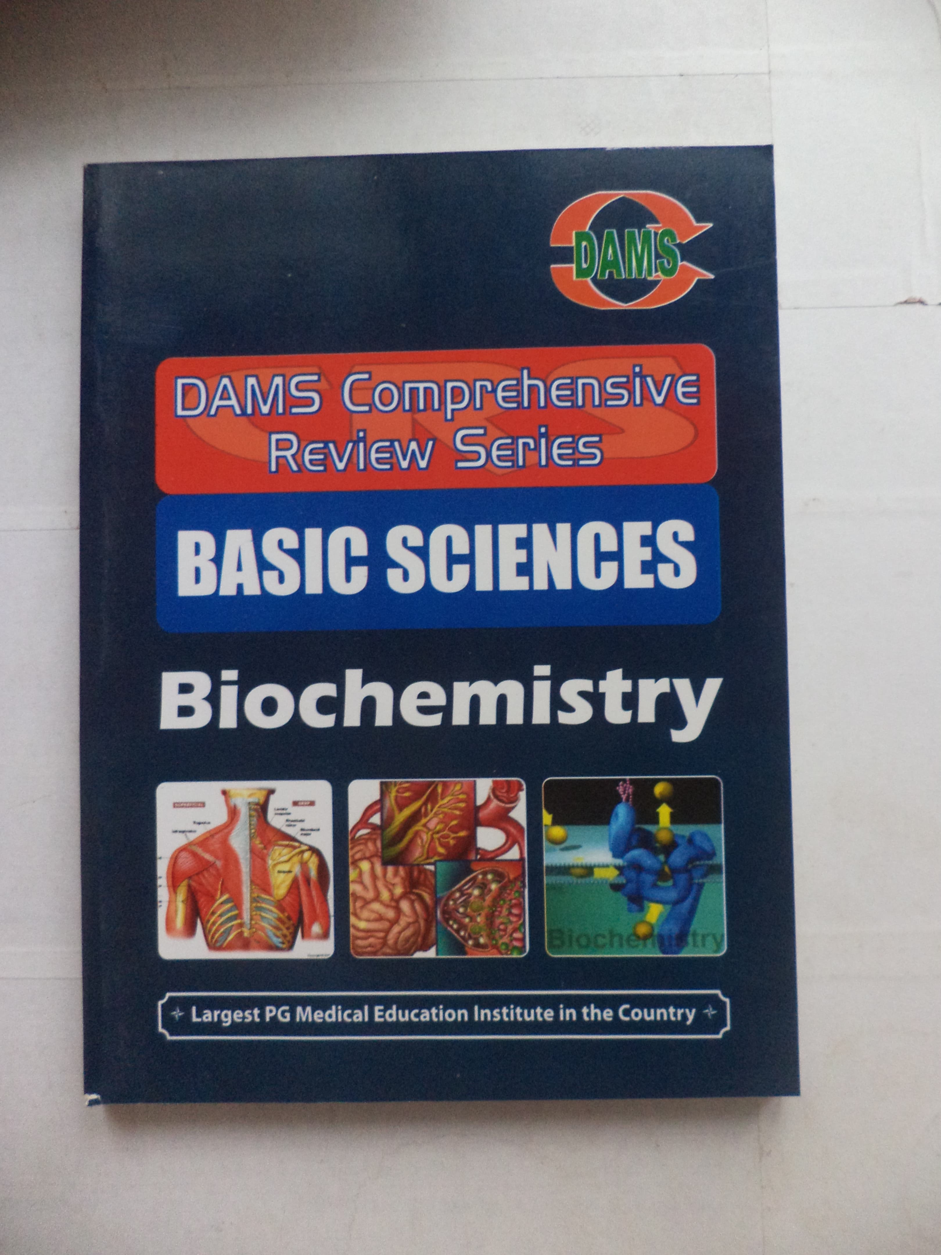 DAMS comprehensive review series basic sciences Biochemistry