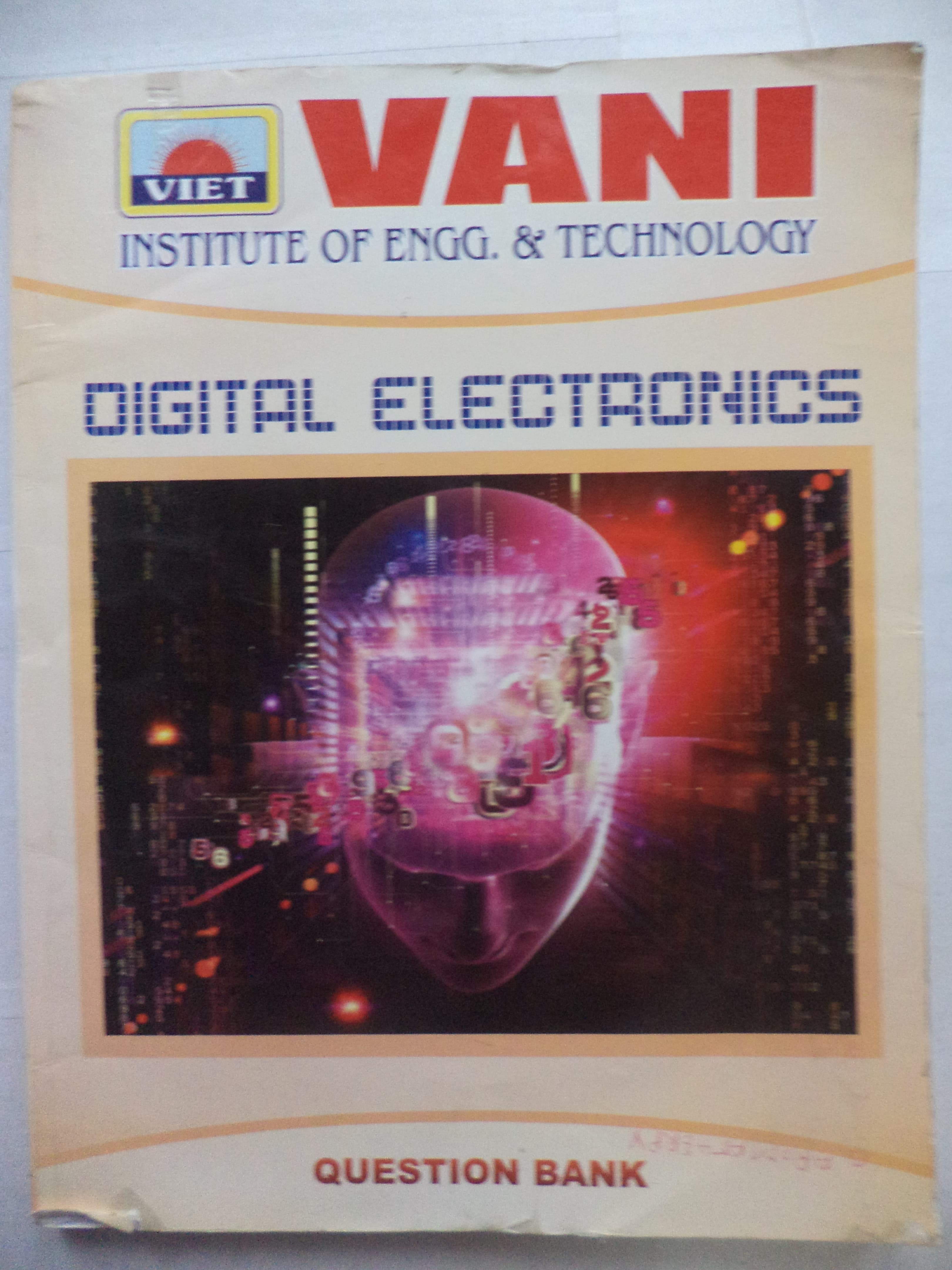 VANI Institute of engg. and technology Digital Electronics electronic question bank