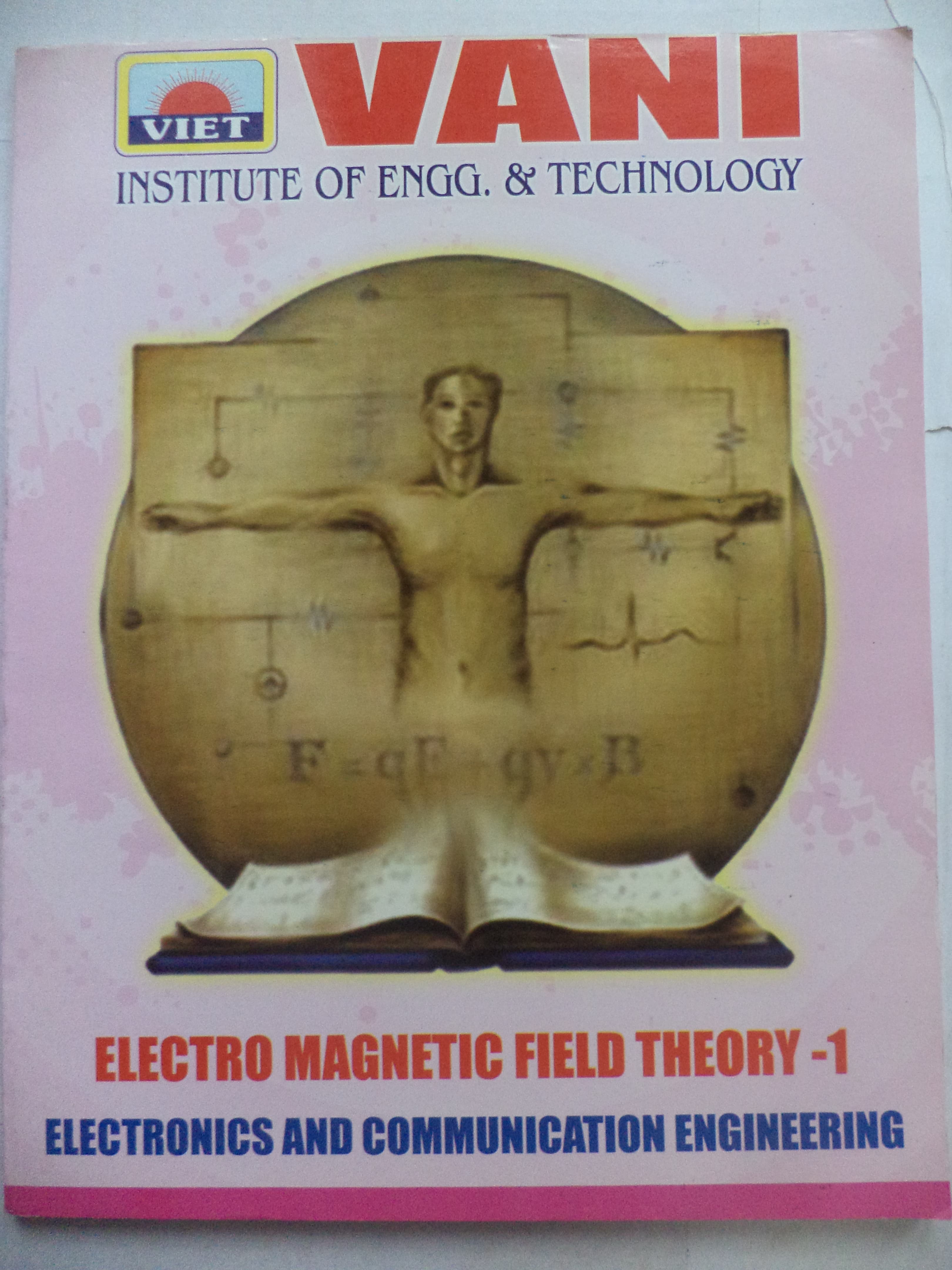 VANI Institute of engg. and technology Electro magnetic field theory-1 Electronic and communication engineering