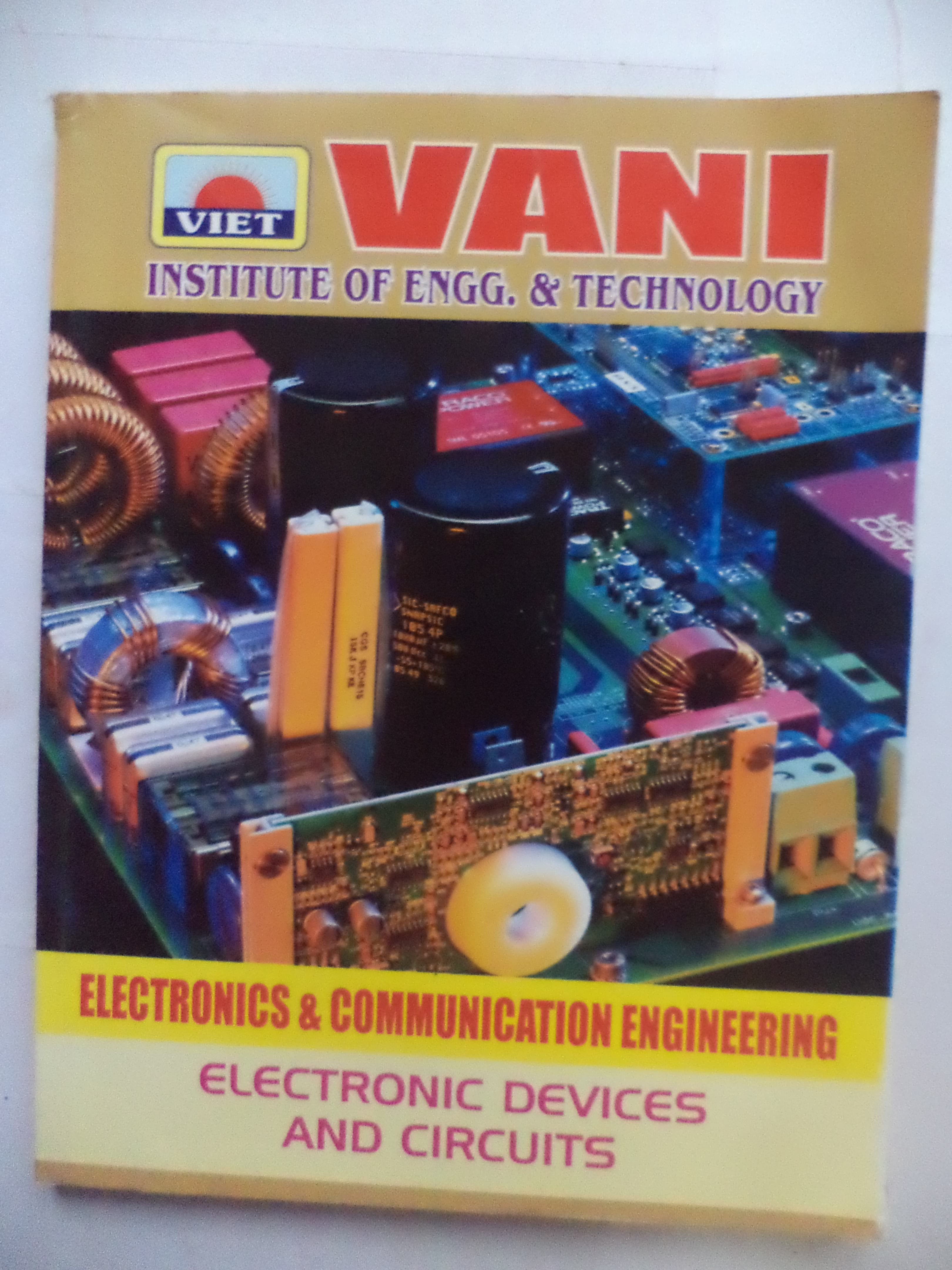 VANI Institute of engg. and technology Electronics and communication engineering Electronic devices and circuits
