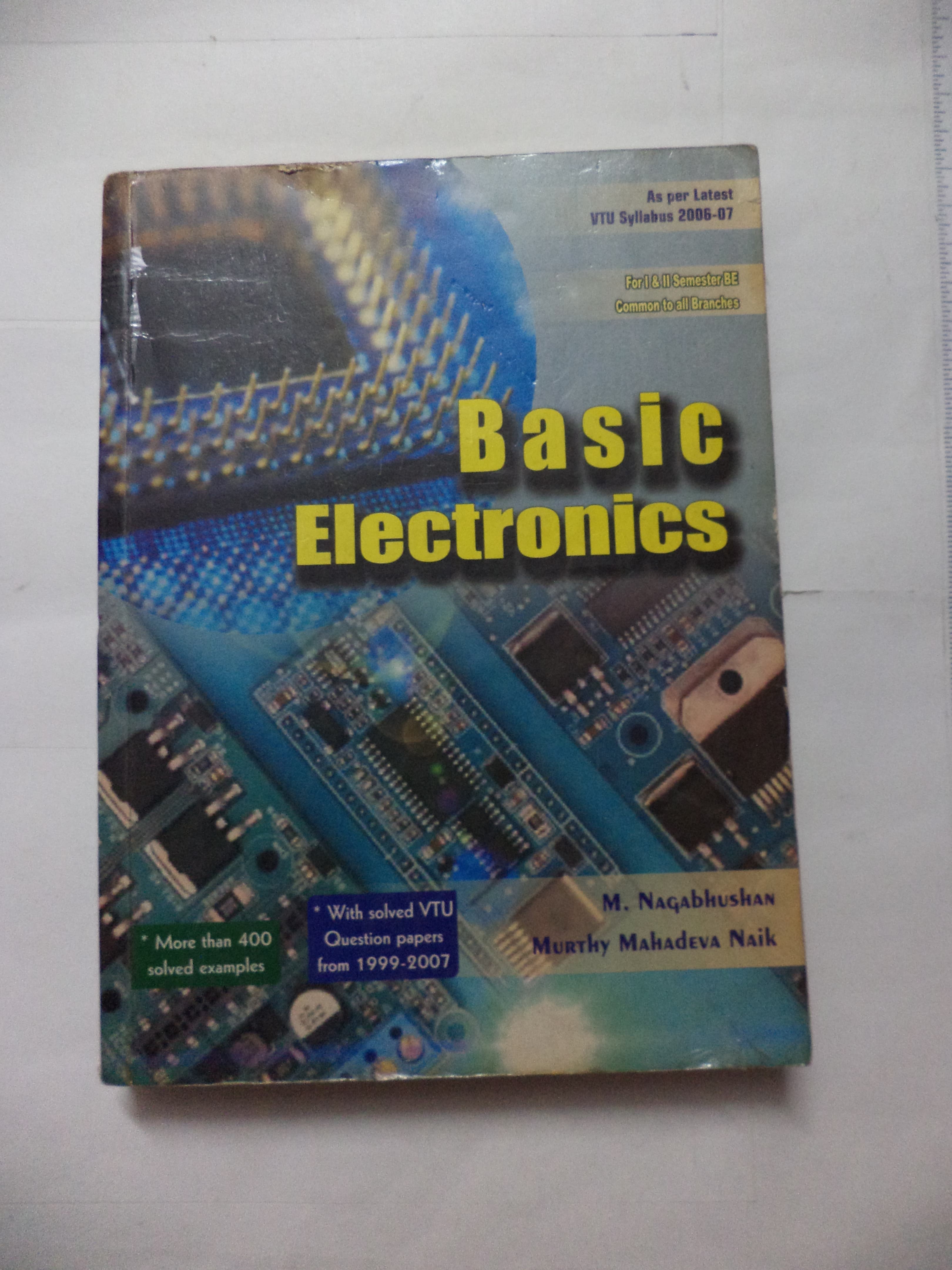 Basic electronics for 1 & 2 semester BE Students