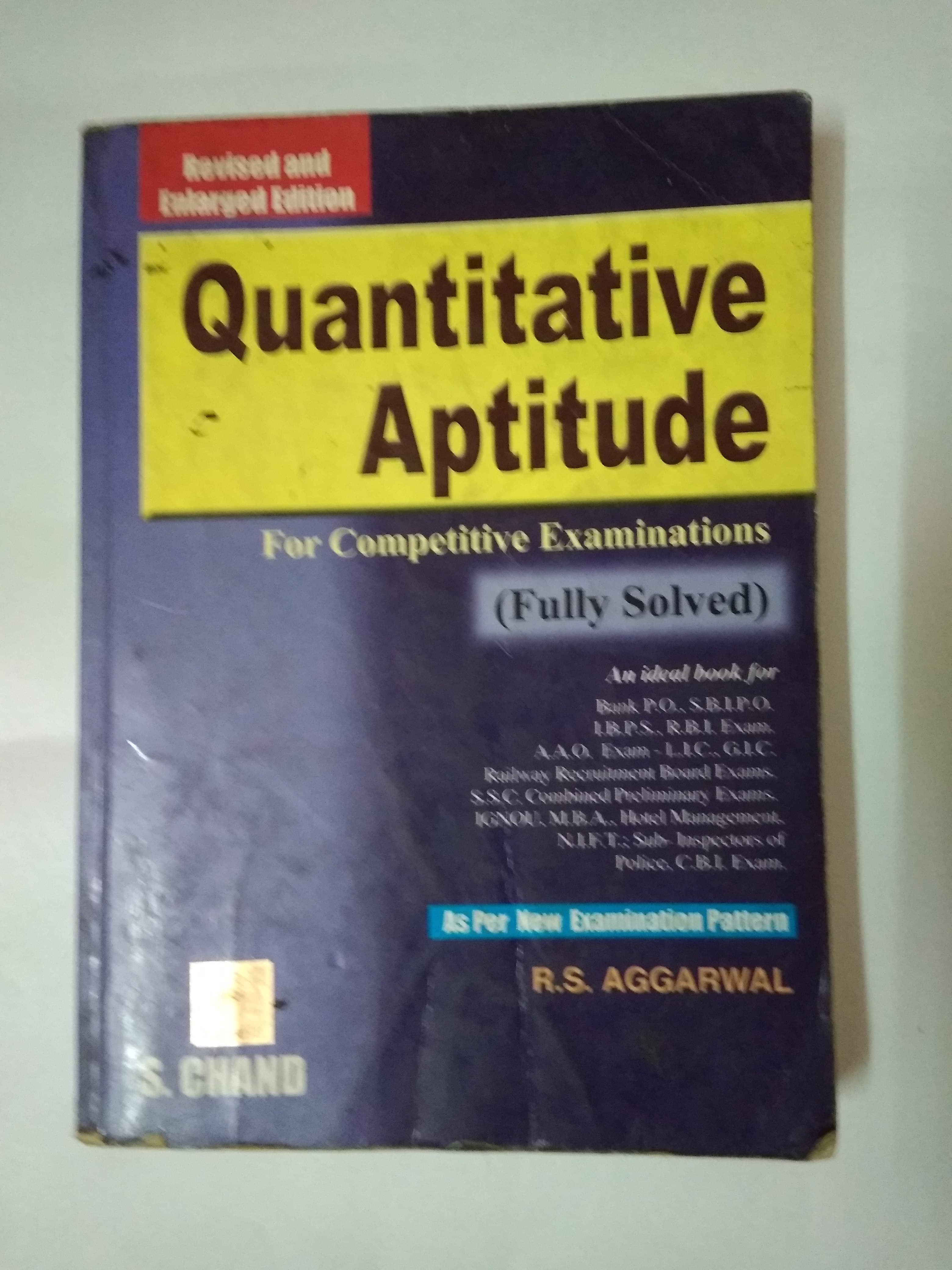 Quantitative Aptitude for Competitive Examinations
