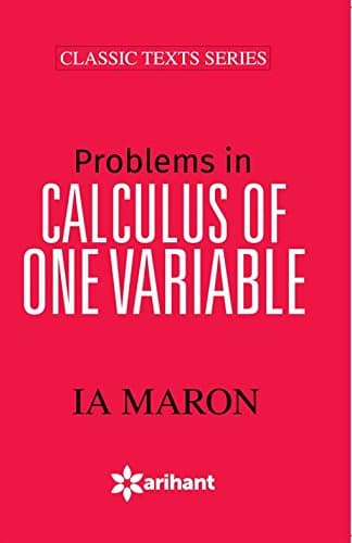 Problems In CALCULUS OF ONE VARIABLE