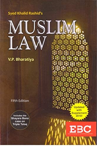 Syed Khalid Rashid's Muslim Law
