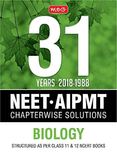 31 Years 2018-1998 NEET-AIPMT Chapterwise Solutions - Biology
