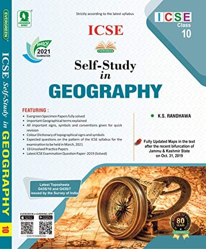 Evergreen Self Study in ICSE Geography - Class 10