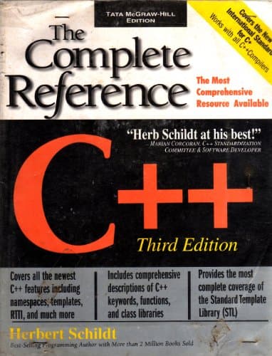 The complete reference of C++