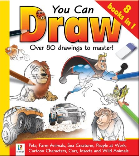 You Can Draw: Over 80 Drawings to Master