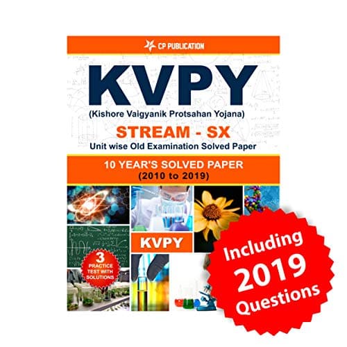 KVPY Stream-SX (7 Years solved papers 2010 to 2016) with 3 Practice Papers By Career Point Kota