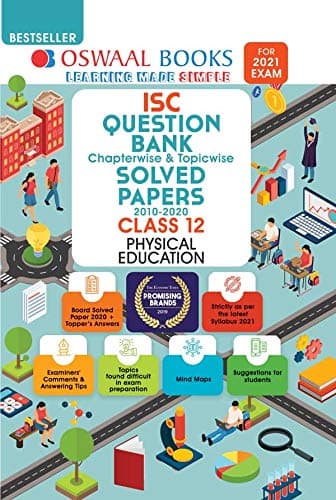 Oswaal ISC Question Bank Class 12 Physical Education Book Chapterwise