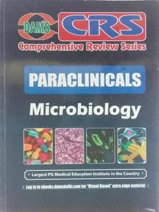 DAMS comprehensive review series paraclinicals Microbiology