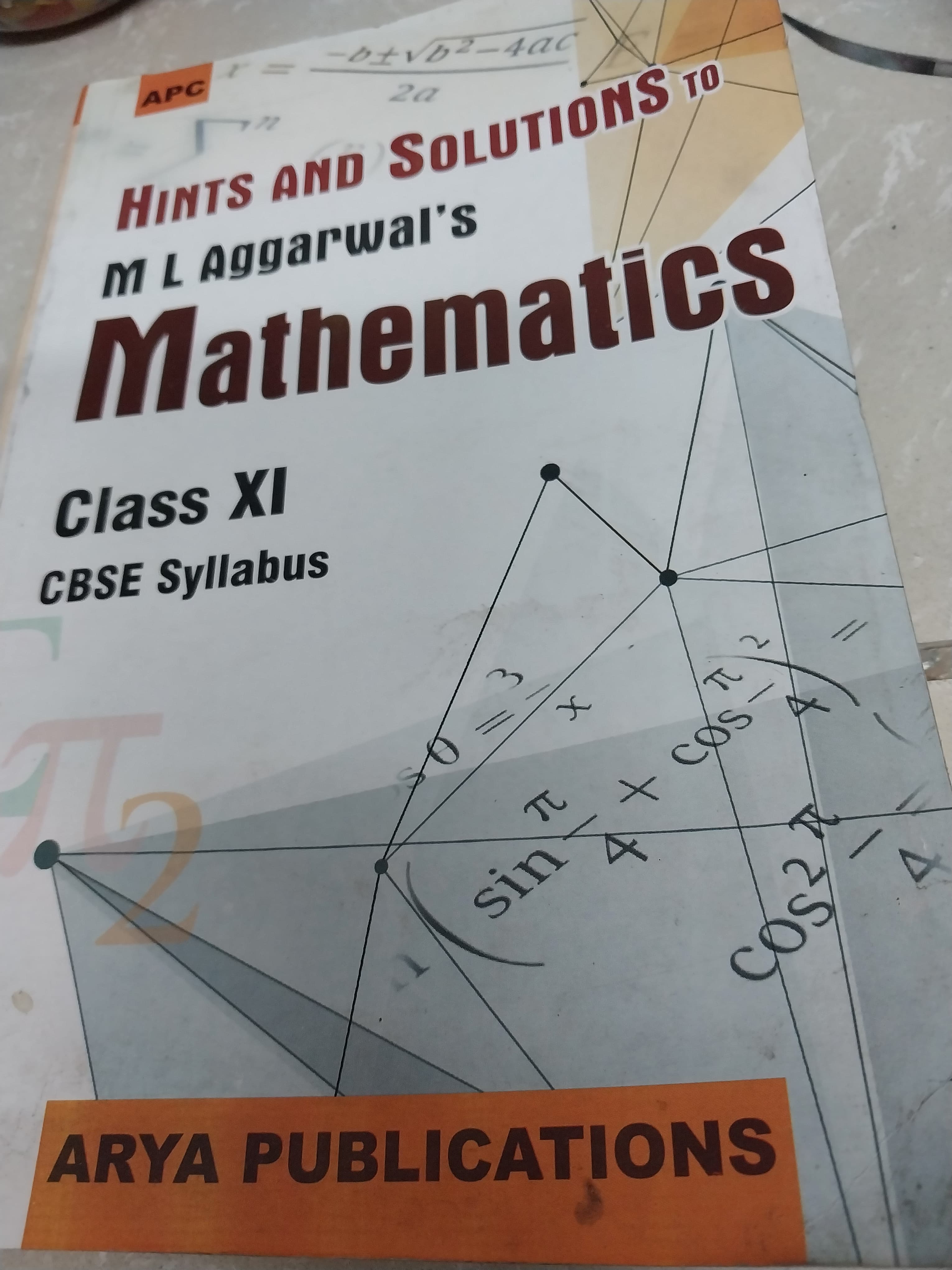 Hints and Solutions to Mathematics Class XI