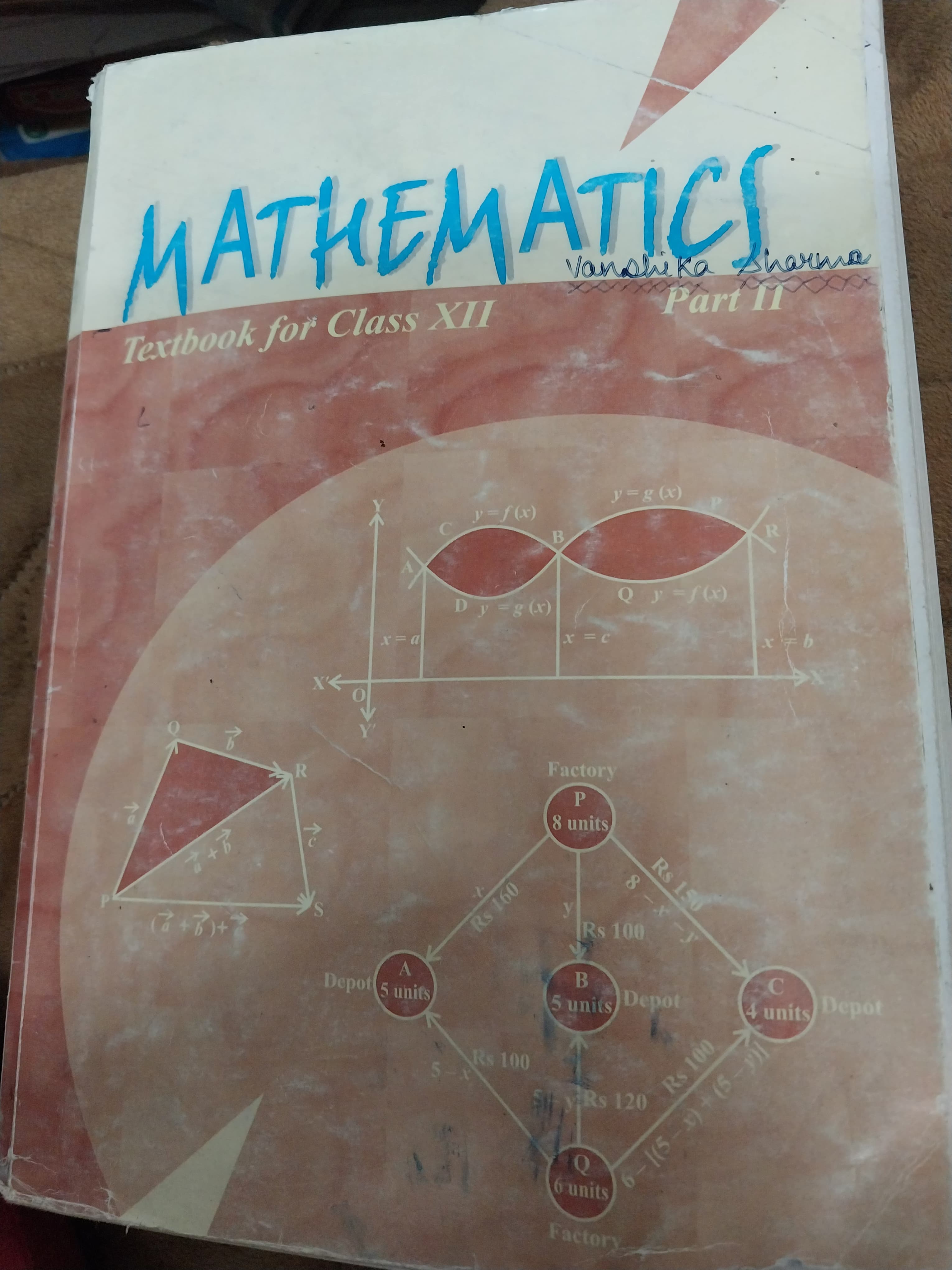 Mathematics [Textbook for Class XIITH] (Part II)