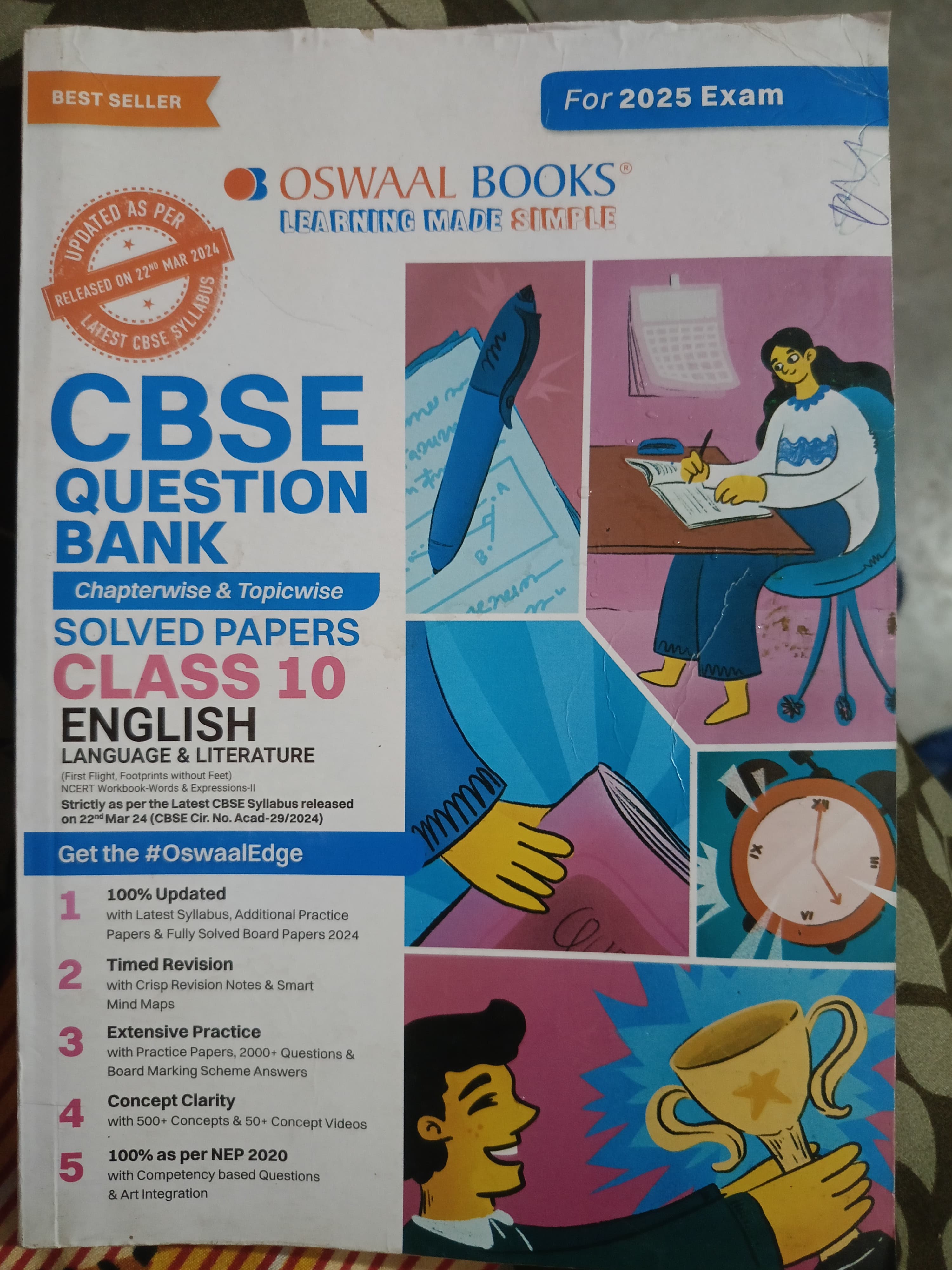Oswaal cbse class 10 english question bank