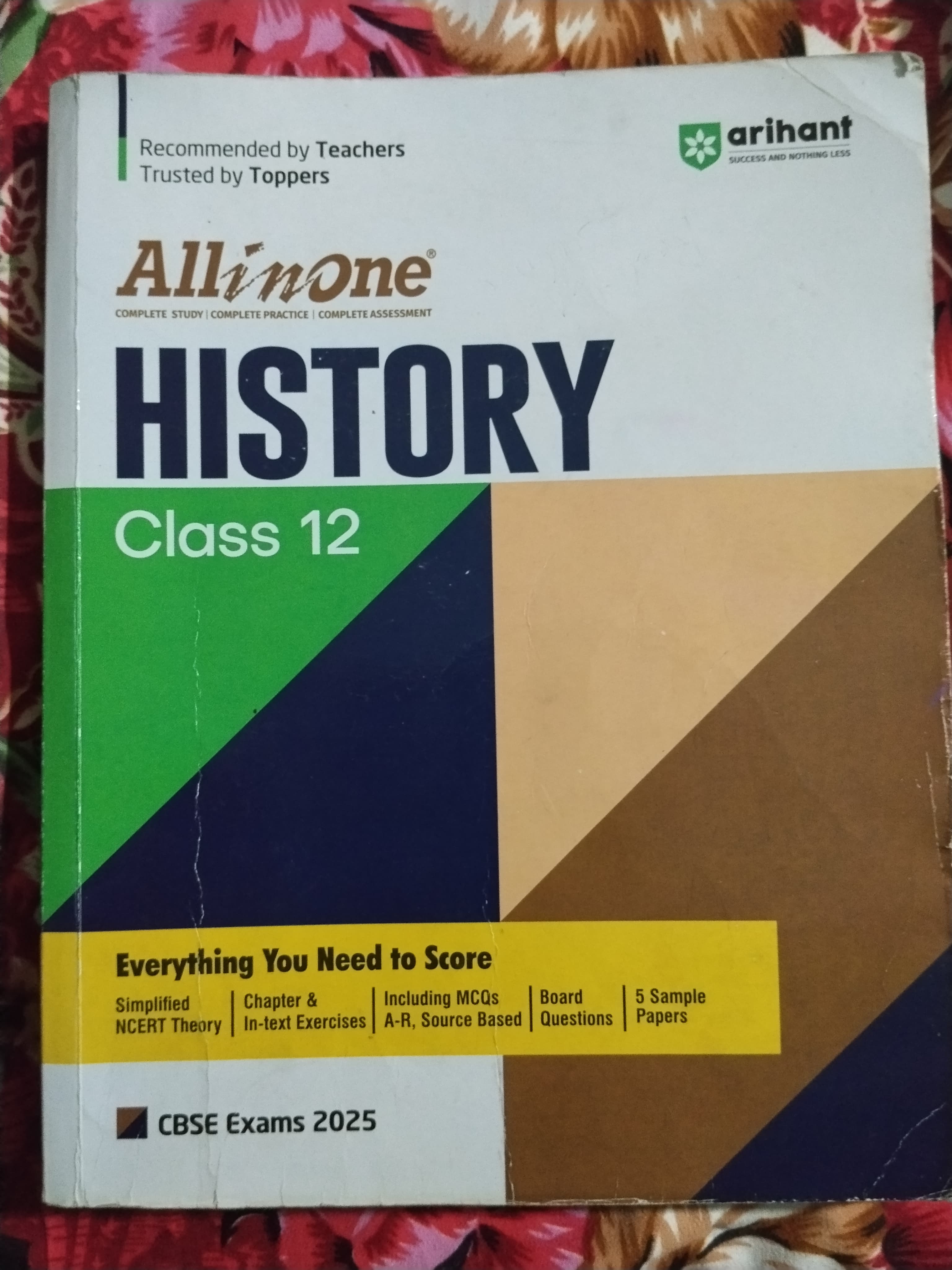 Arihant All in One History Class 12 (for CBSE Board Exams)