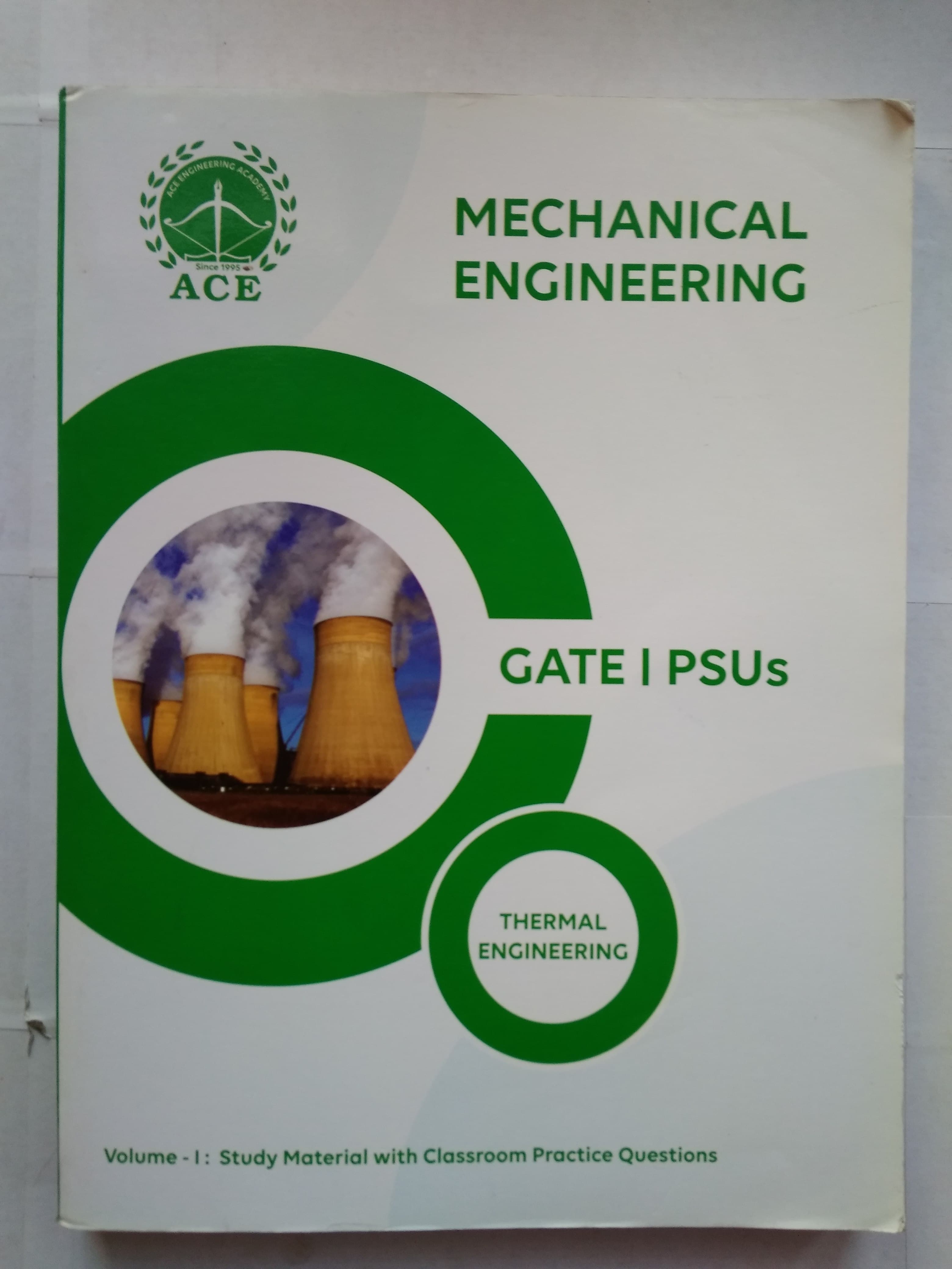 MECHANICAL ENGINEERING GATE I PSUs THERMAL ENGINEERING VOLUME-1