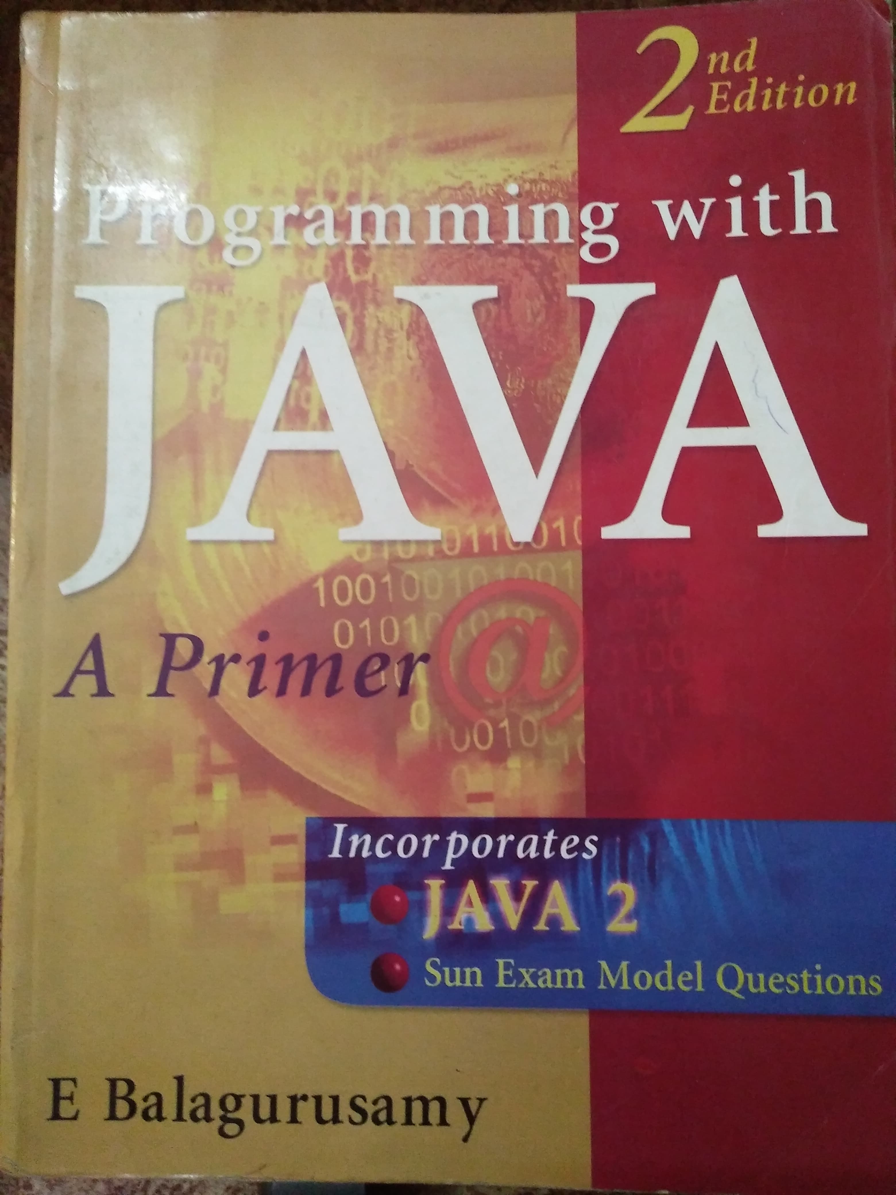 Programming with JAVA, Second Edition by E Balagurusamy