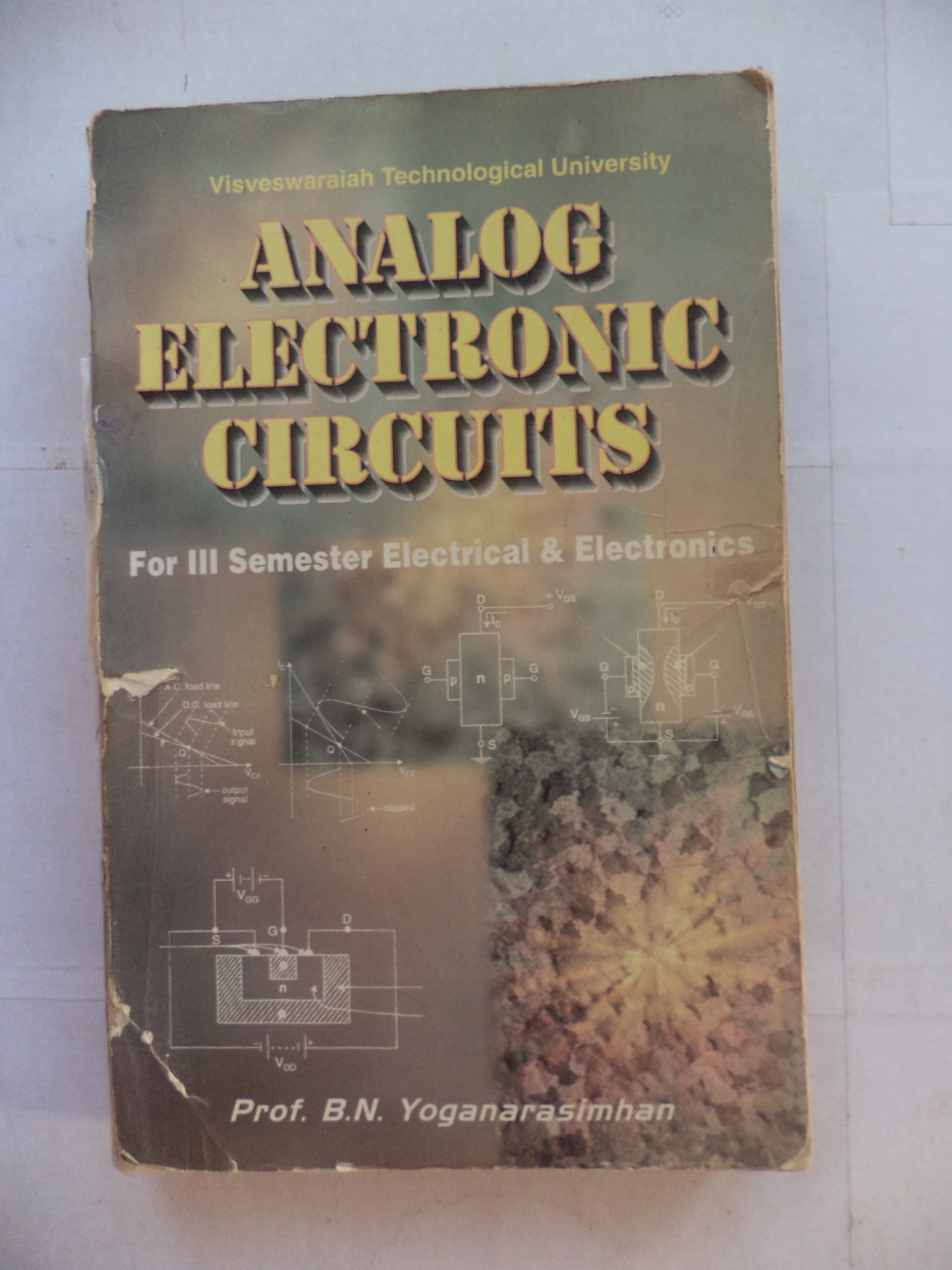 Analog electronic circuits for 3 semester electrical