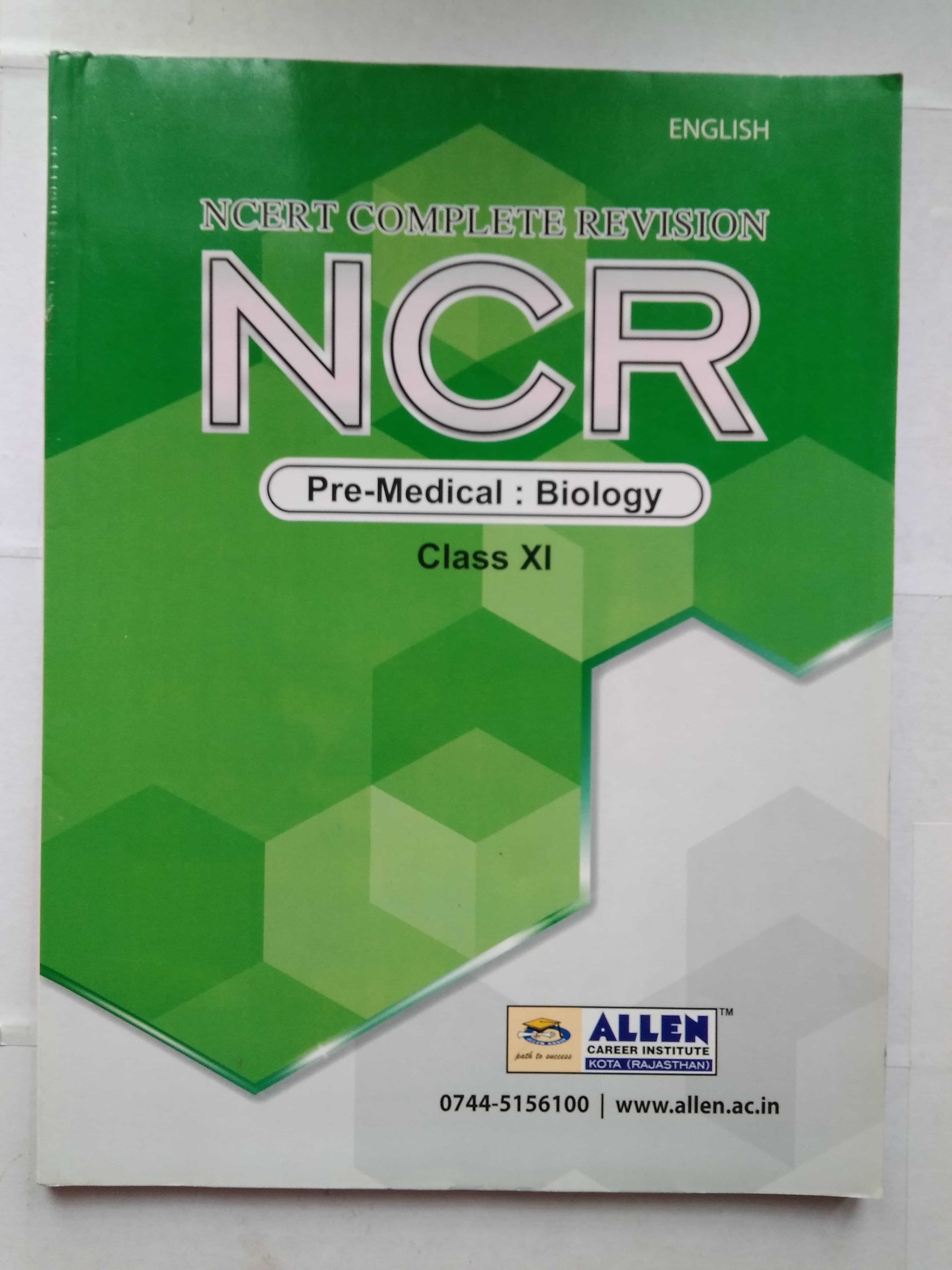 NCERT COMPLETE REVISION -PRE-MEDICAL:BIOOGY Class 9