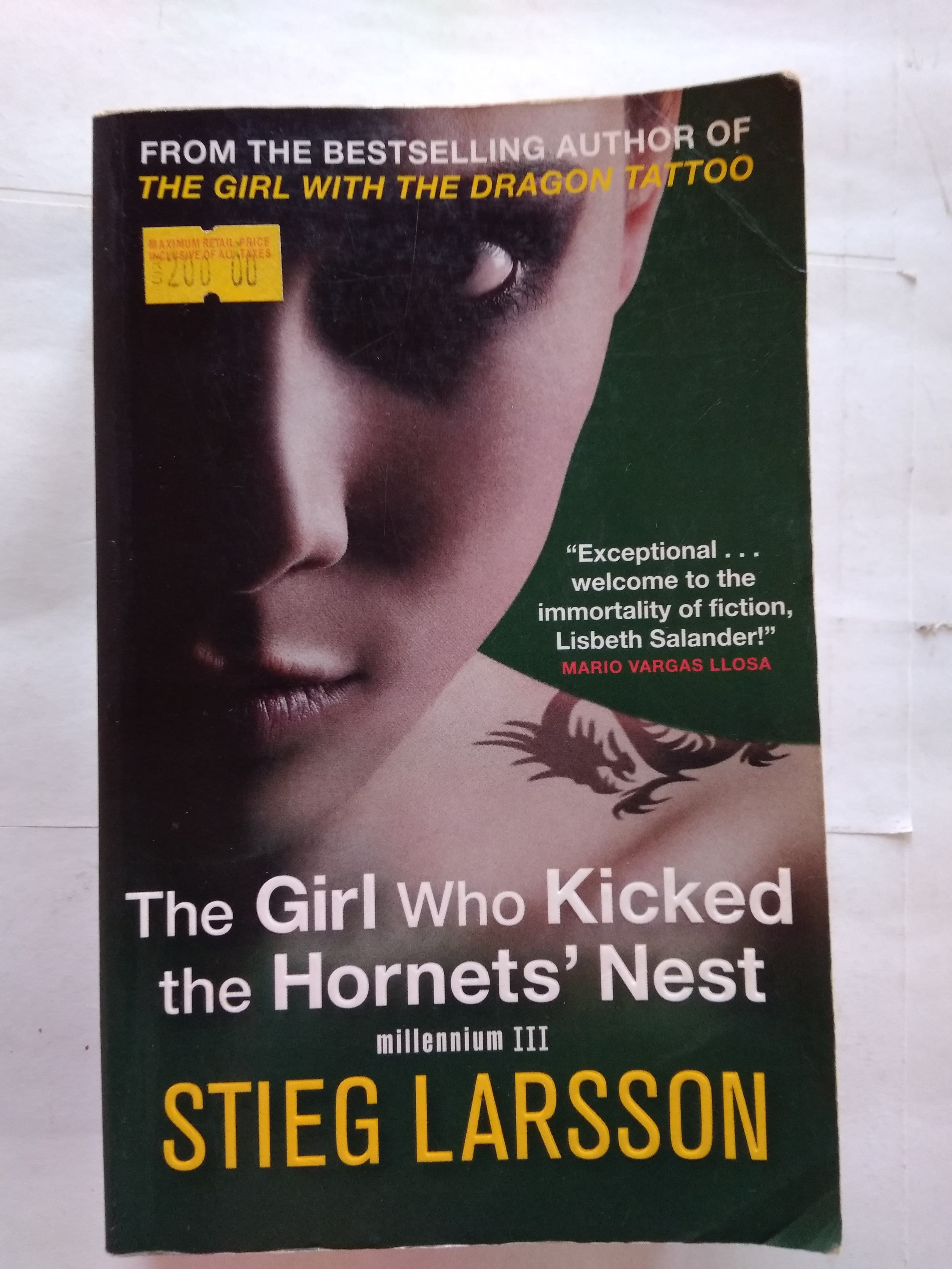 the girl who kicked the hornets' nest