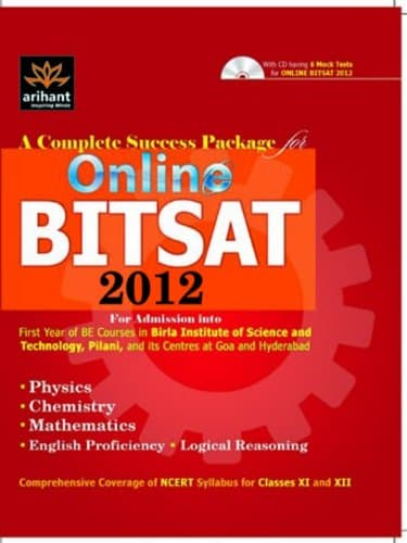 A Complete Success Package for Online Bitsat 2012