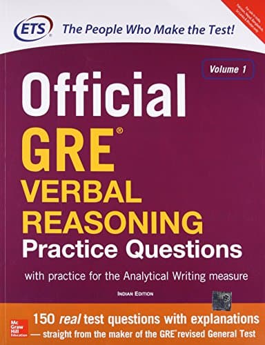 Official Gre Verbal Reasoning Practice Questions