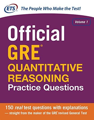 Official Gre Quantitative Reasoning Practice Questions (Old Edition)