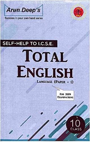 Self-Help to I.C.S.E. Total English Language For 10