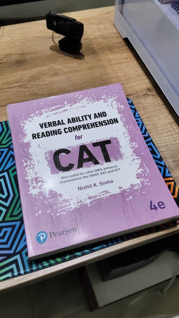 Verbal Ability and Reading Comprehension for CAT